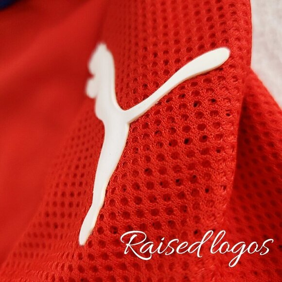 Puma Czech Republic Soccer Jersey USP 2008-09 Home Shirt Crest Men's Large - Picture 12 of 13